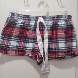 Plaid Lounge Shorts